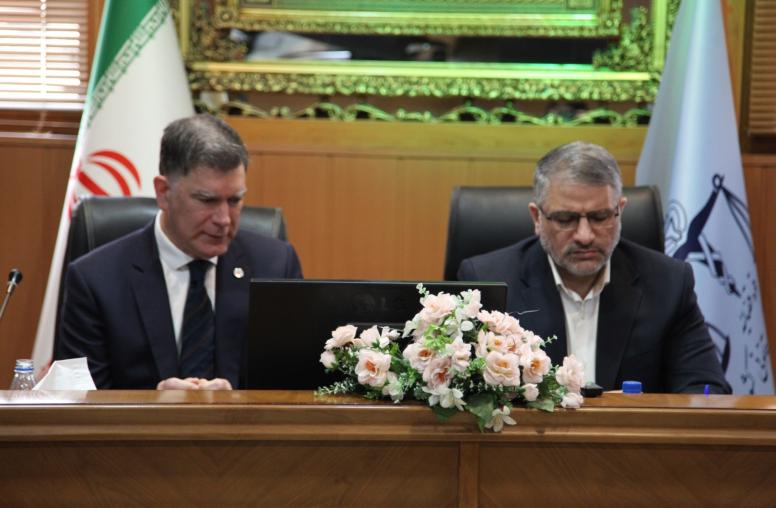 دیدار دکتر مسجدی با رییس دفتر نمایندگی کمیته صلیب سرخ در ایران